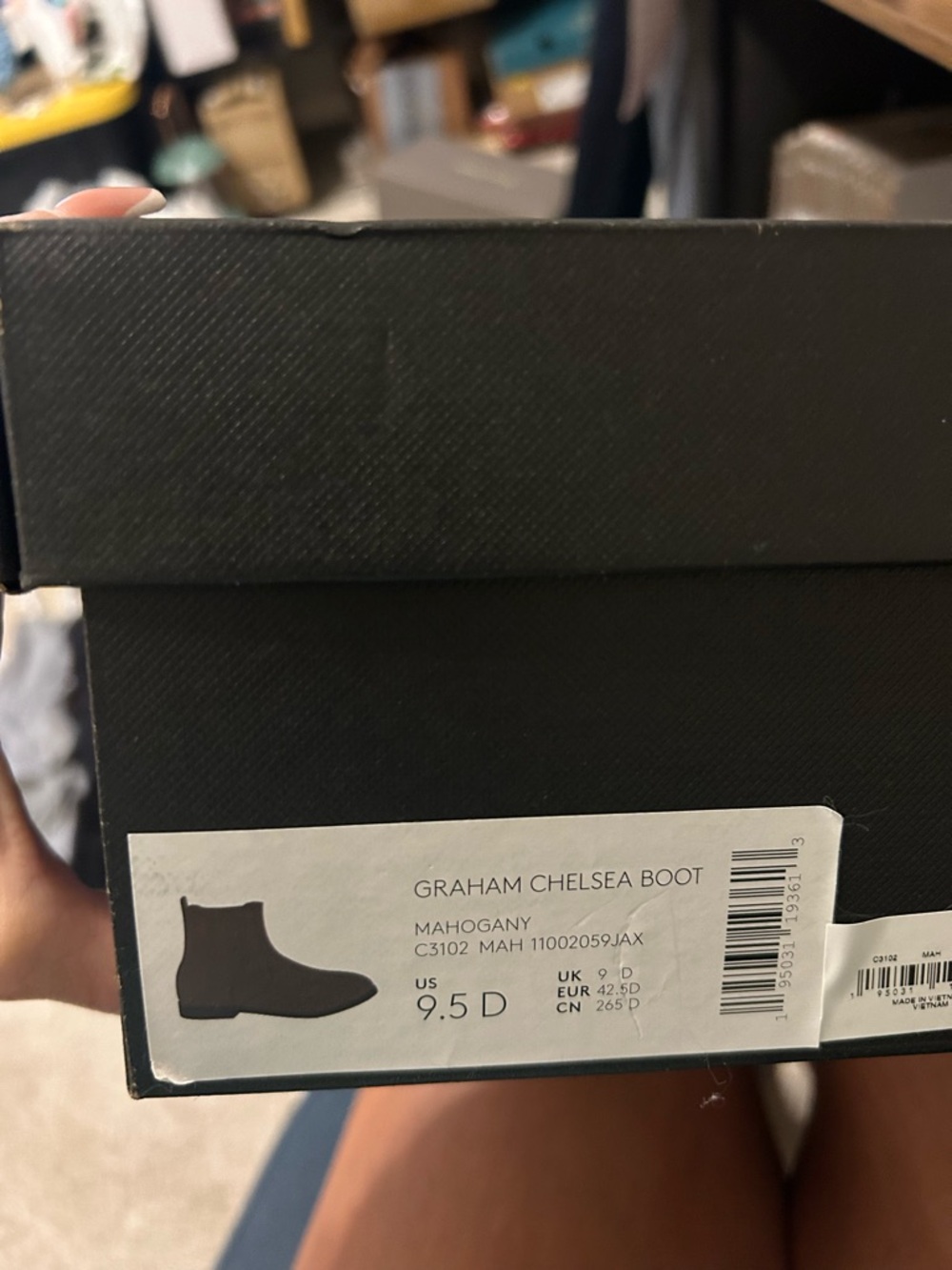 NIB Coach Men’s Graham Chelsea Boot Size 9.5D Color Mahogany - Picture 7 of 11